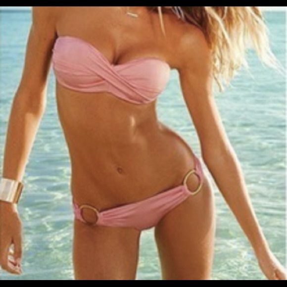 victoria secret bandeau bikini